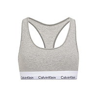 卡尔文·克莱 Calvin Klein 摩登引力带系列 女士无钢圈文胸 F3785AD 灰色 L