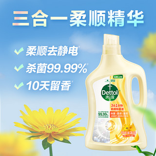 Dettol 滴露 衣物消毒液除菌液 高效杀菌除螨除味内衣裤清洁 搭配洗衣柔顺液用 金盏花2.5L