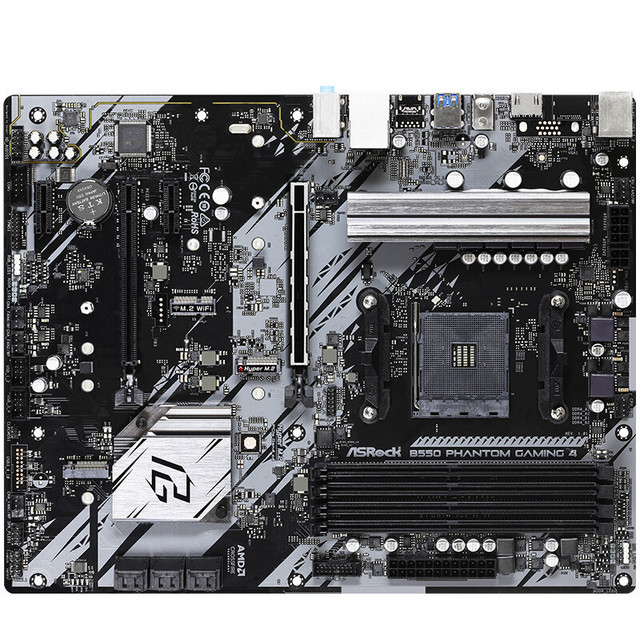 ASRock 华擎B550 Phantom Gaming 4 幻影ATX主板（AMD AM4、B550