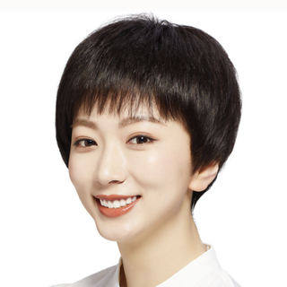 贝丝特 短直发手织顶心假发套 #自然色