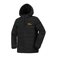 Jack Wolfskin 狼爪 中性户外羽绒服 223-5222231 黑色 S