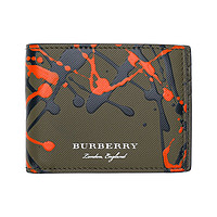 补贴购：BURBERRY 博柏利 男士真皮短款钱包 4065675