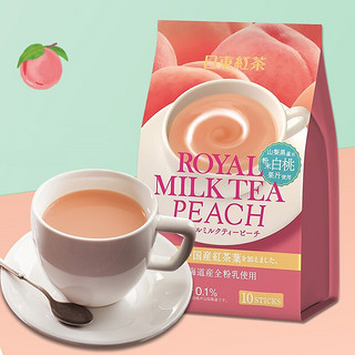 ROYAL MILK TEA 日東紅茶 奶茶固体饮料 白桃风味 140g