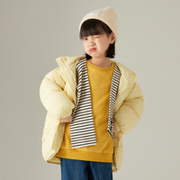 gxg.kids GXG童装22秋冬新款儿童男女童连帽加厚羽绒服外套