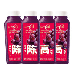 WEICHUAN 味全 每日C果汁饮料 300ml*4瓶