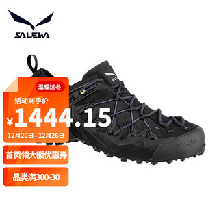 SALEWA 沙乐华 GORE-TEX系列 男子徒步鞋 61375 黑色 40.5