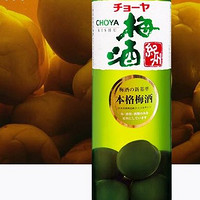 CHOYA 俏雅 纪州 带梅子本格梅酒 14%vol 720ml