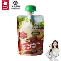 BabyPantry 光合星球 发酵乳果泥 国行版 3段 樱桃香蕉味 100g