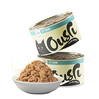 PLUS会员：Ousri 零食猫罐头 鸡肉金枪鱼 170g*24罐