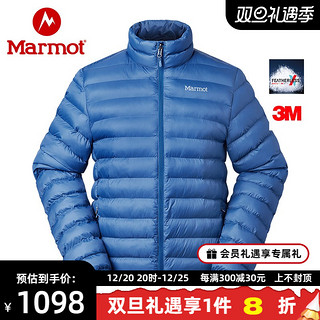 Marmot 土拨鼠 秋冬运动保暖舒适立领无帽3M棉服男户外 V74770 尺码偏大玛瑙灰M