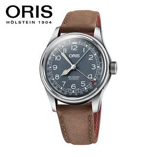 ORIS 豪利时 航空大表冠系列 40毫米自动上链腕表 75477414065LS