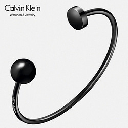Calvin Klein 卡尔文·克莱 Bubbly系列 黑玛瑙开口手镯 KJ9RBF14010