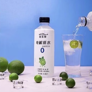 妙乐泉 电解质水 青柠味 450ml*15瓶