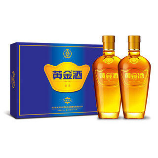 黄金酒 WULIANGYE 五粮液 黄金酒 黄金万福 39%vol 露酒 480ml*2瓶 双支装