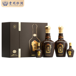 KWEICHOW ZHENJIU 珍酒 珍十五成双礼盒  53度 500ML*2+100ML*2 礼盒装