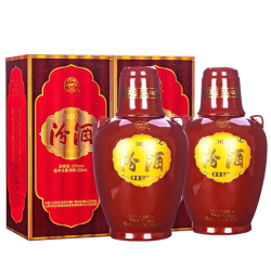 汾酒 老白汾酒 特制10 出口型 53%vol 清香型白酒 500ml*2瓶 礼盒装