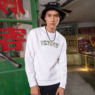 361°龚俊同款361运动上衣2022秋季新款男女套头休闲百搭潮流情侣卫衣 纯黑（龚俊同色） 2XL