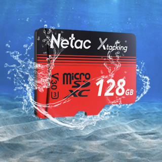 Netac 朗科 长江存储系列 P500 Micro-SD存储卡 128GB（UHS-I、V30、U3、A1）