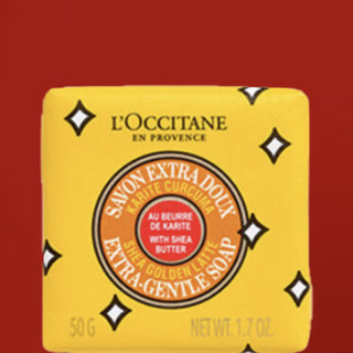 L'OCCITANE 欧舒丹 乳木果绵绵拿铁洁肤皂 50g