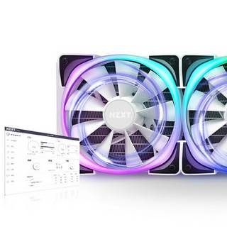 NZXT 恩杰 海妖系列 KenkanZ63RGB 280mm 一体式水冷散热器