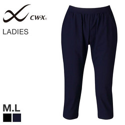 诗萝涵朵运动裤ML码华歌尔CW-X Womens舒适合身弹性防晒7分裤