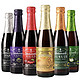 Lindemans 林德曼 随机口味啤酒 精酿果啤 250ml*6瓶 比利时进口