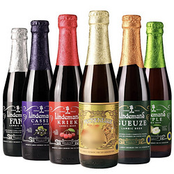 Lindemans 林德曼 啤酒组合装 混合口味 250ml*6瓶