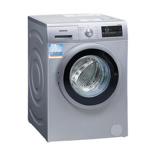 SIEMENS 西门子 速净系列 XQG80-WM10N1C80W 滚筒洗衣机 8kg 银色