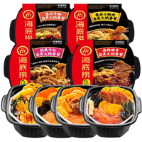 海底捞 自热火锅自嗨火锅方便粥饭即食自煮火锅拌饭速食自助速食夜宵 B套餐 牛腩+小酥肉+丸子+素食 5荤1素牛腩+牛肚+小酥肉+素食
