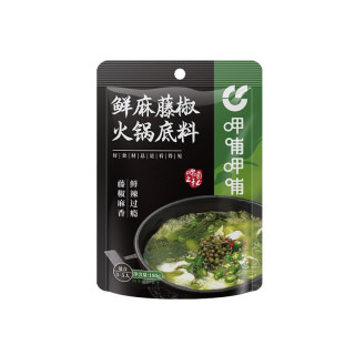 呷哺呷哺 火锅底料鲜麻藤椒口味火锅底料180g 藤椒180g底料*1袋