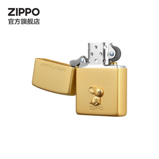 ZIPPO 之宝 打火机 福运金兔 圣诞节礼物 LZE-0641 防风打火机