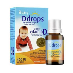 Ddrops 儿童维生素D3滴剂 400IU 2.5ml