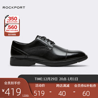 ROCKPORT 乐步 男士商务正装鞋 CI6002 黑色 42.5