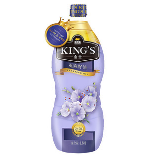 金龙鱼 KING'S 特级亚麻籽油 1.8L