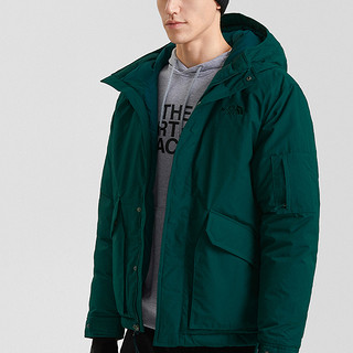 THE NORTH FACE 北面 男子户外羽绒服 NF0A7QT6-D7V 绿色 M