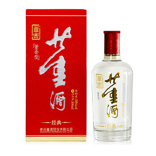 董酒 红色经典54度500ml+董酒老字号H3董香型高度白酒