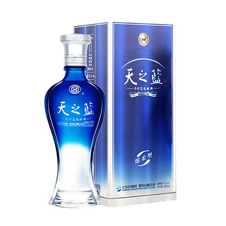 88VIP：YANGHE 洋河 天之蓝 蓝色经典 52%vol 浓香型白酒 1000ml 单瓶装