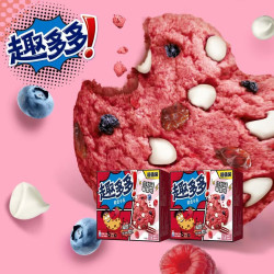 趣多多 软式小点红丝绒莓果味 320g*2盒