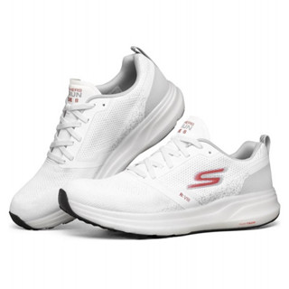 SKECHERS 斯凯奇 Go Run Ride 8 男子跑鞋 55224/WRD 白色/红色 40