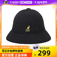 KANGOL 帽子女kangol水桶帽盆帽显脸小英伦袋鼠帽防晒减龄渔夫帽