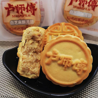 LuShiFu 卢师傅 白芝麻酥月饼 40g*24袋