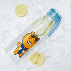 LOCK&LOCK 乐扣乐扣 KAKAO联名 ABF644BLU-KKR 塑料杯 550ml 蓝色狮子