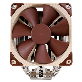 noctua 猫头鹰 NH-U12S多平台CPU散热器F12 PWM静音风扇台式机全铜热管AM4