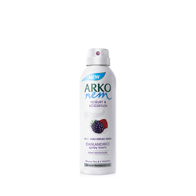 ARKO 酸奶黑莓身体乳喷雾150ml（保湿润肤露男女士夏香氛香体乳）