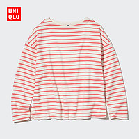 UNIQLO 优衣库 女装 条纹T恤(长袖 春季新品) 455726