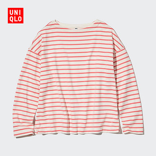 UNIQLO 优衣库 女装 条纹T恤(长袖 春季新品) 455726