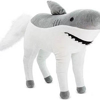 卡比熊 鲨骑马玩偶