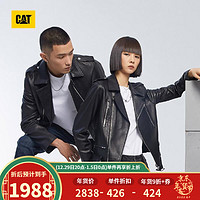 CAT 卡特彼勒 卡特×新世纪福音战士EVA联名皮衣夹克女印花外套CK4LEQL5311