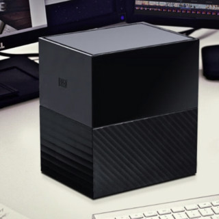 Western Digital 西部数据 my book duo系列 WDBFBE0240JBK Type-C移动机械硬盘 24TB USB3.0