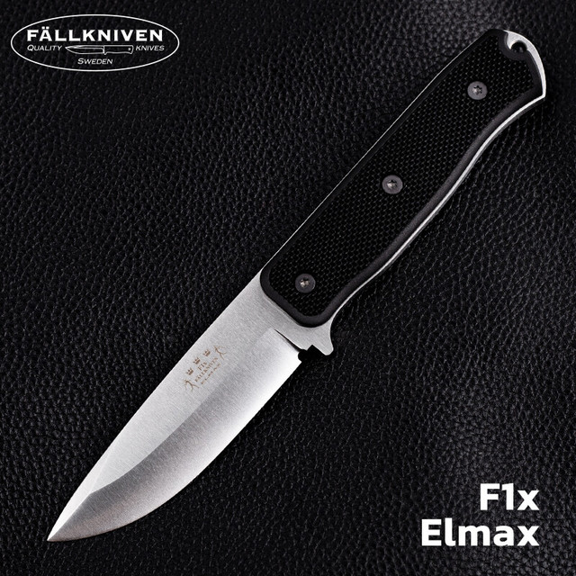 Fallkniven 福克尼文 瑞典进口fallkniven福克尼文新款elmax高硬度粉末钢直刀 F1x  Elmax